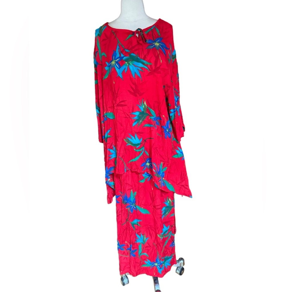 NWT Vintage Anthony Mark Hankins 2 Piece Hawaiianโ Skirt Set